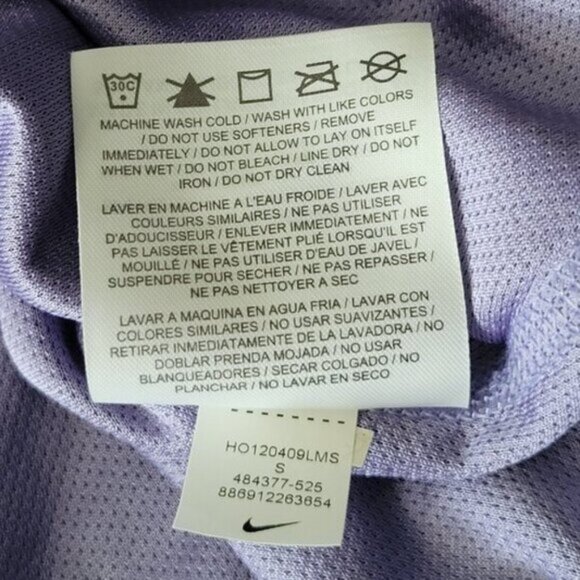 Nike Women's Running Hoodie Pullover Dri Fit Sz Small Purple - Picture 6 of 8